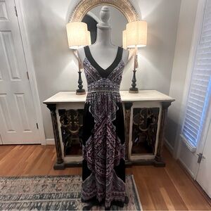 2/$40 INC Long Pretty Dress size Small Petite SP